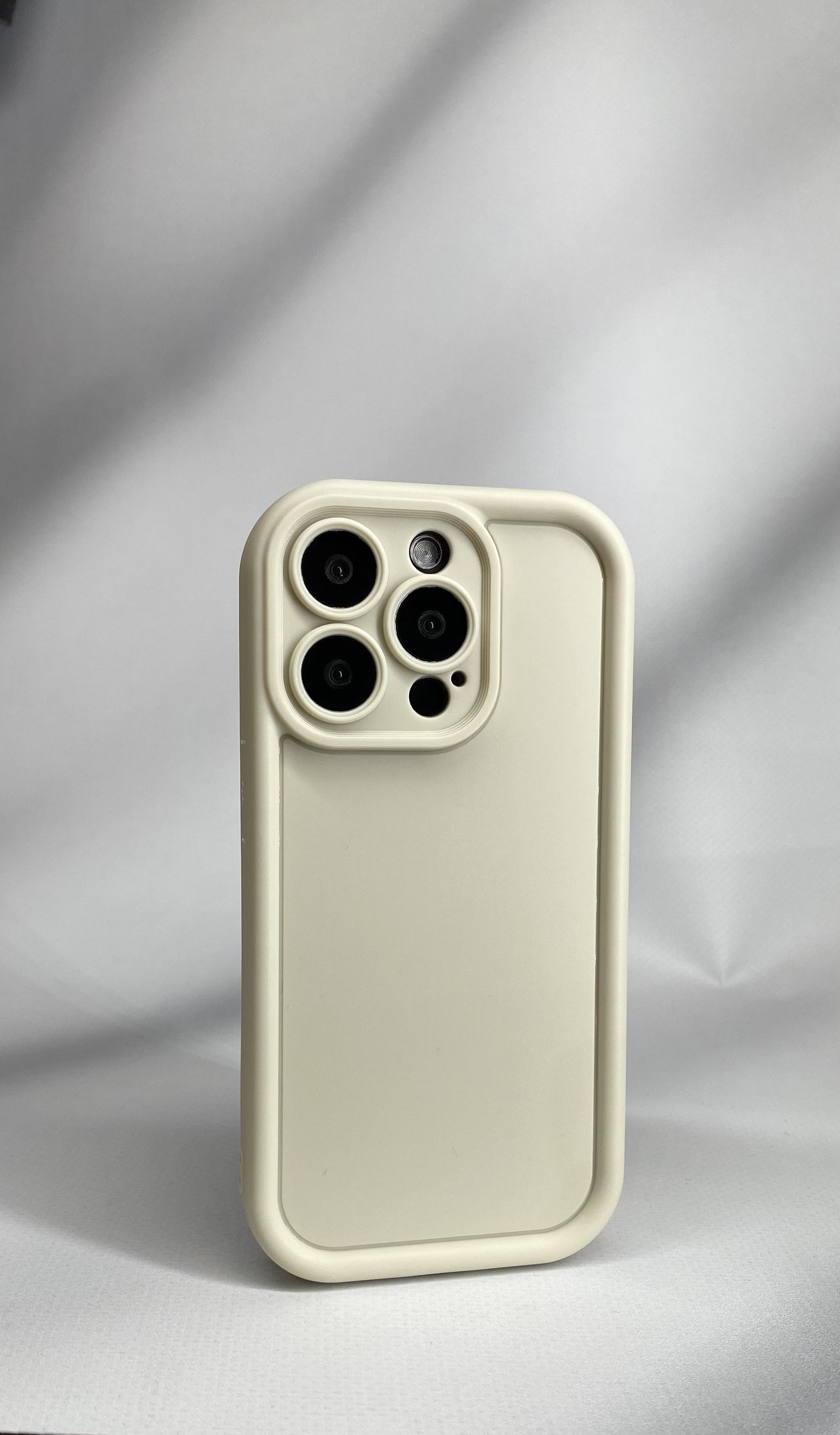 Apple Силиконовый чехол для iPhone 14 Pro Max слоновая кость