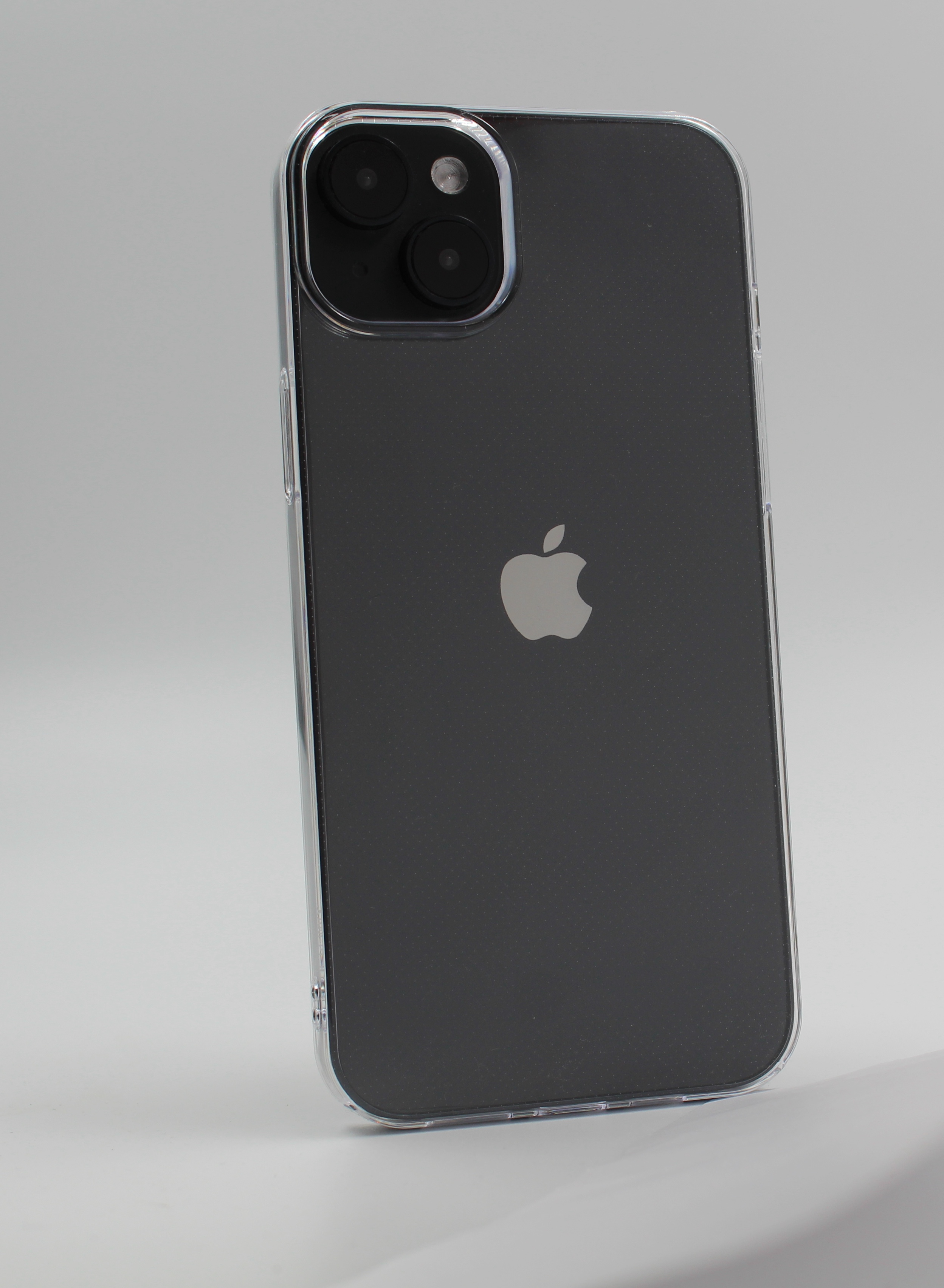 Apple Жесткий защитный чехол для iPhone 14 Plus, единое окно для объектива прозрачный