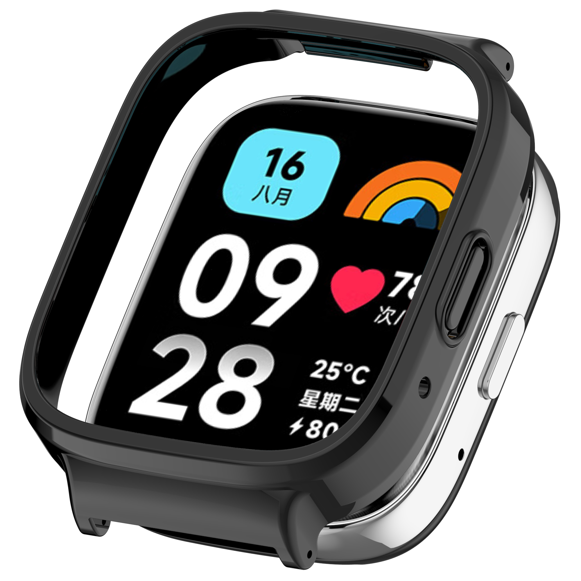 Redmi Жесткий защитный бампер для Redmi Watch 3 черный