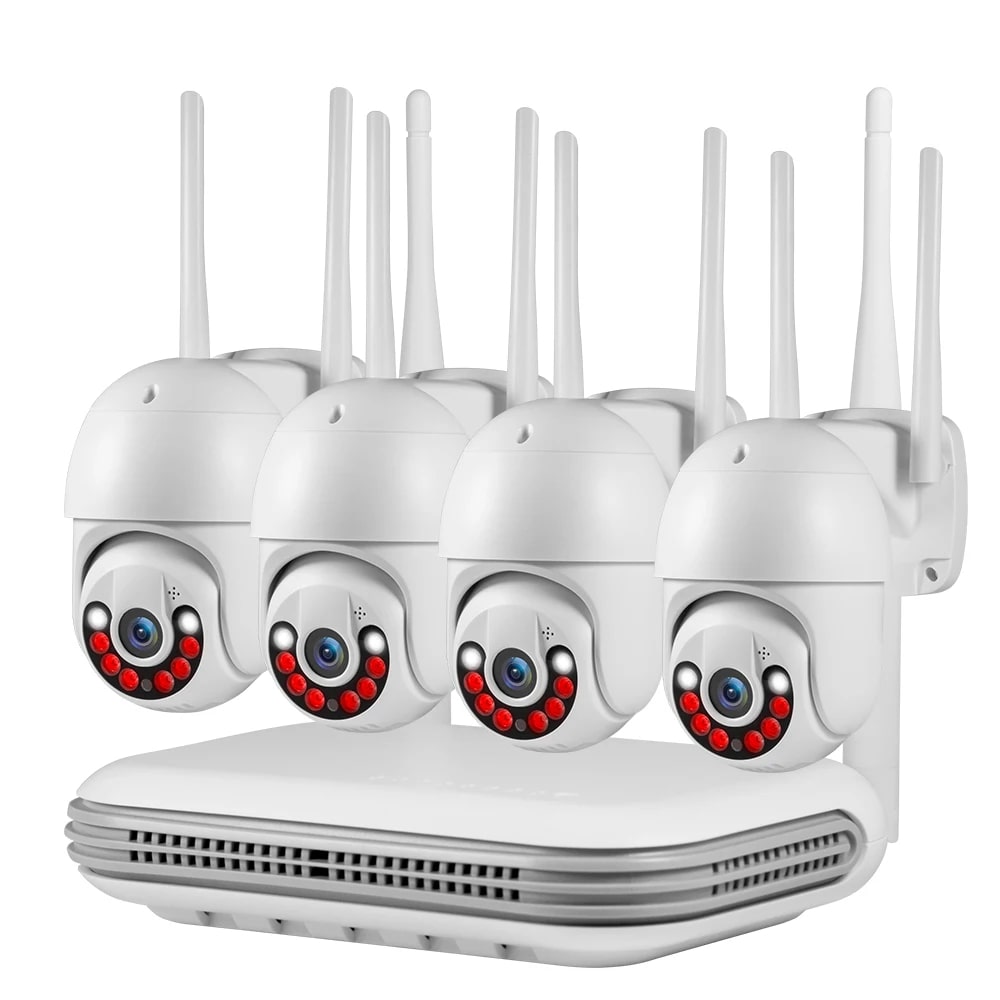 Kerui N1008L CCTV система, PTZ камеры, 500 Гб